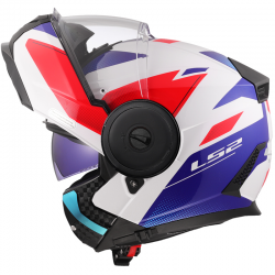 CASCO LS2 SCOPE II DURIA MODULAR WHITE/BLUE/RED