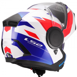 CASCO LS2 SCOPE II DURIA MODULAR WHITE/BLUE/RED