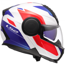 CASCO LS2 SCOPE II DURIA MODULAR WHITE/BLUE/RED