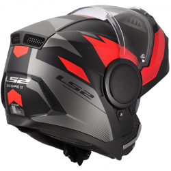 CASCO LS2 SCOPE II DURIA MODULAR BLACK/RED