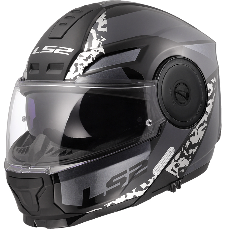 CASCO LS2 SCOPE II OXYD MODULAR BLACK/TITANIUM