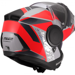 CASCO LS2 SCOPE II OXYD MODULAR GREY RED