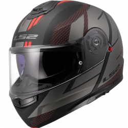 CASCO LS2 STROBE II CODE MODULAR BLACK/GREY