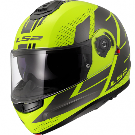 CASCO LS2 STROBE II CODE MODULAR H-V YELLOW/GREY