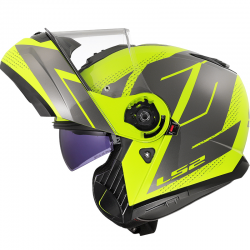 CASCO LS2 STROBE II CODE MODULAR H-V YELLOW/GREY