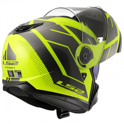 CASCO LS2 STROBE II CODE MODULAR H-V YELLOW/GREY