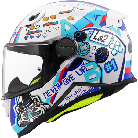 CASCO LS2 KID NEXT LEVEL WHITE