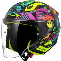 CASCO LS2 FUNNY II JOY INFANTIL BLACK