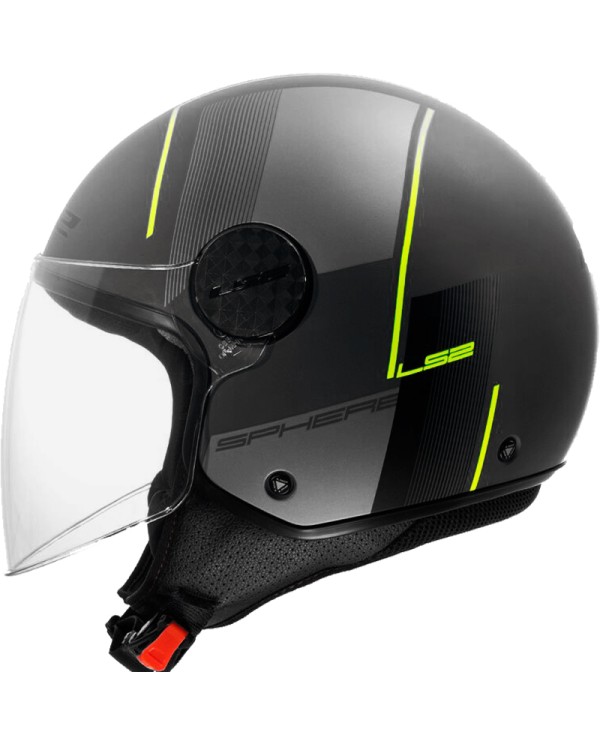 CASCO LS2 SPHERE LUX II FIRM MATT BLACK/TITANIUM