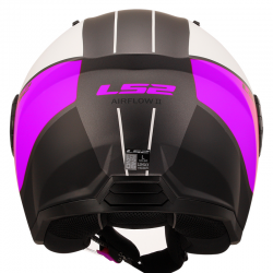 CASCO LS2 AIRFLOW II COVER WHITE/PINK