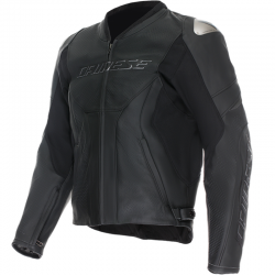 CHAQUETA DAINESE RACING 5 PERFORADA BLACK/BLACK