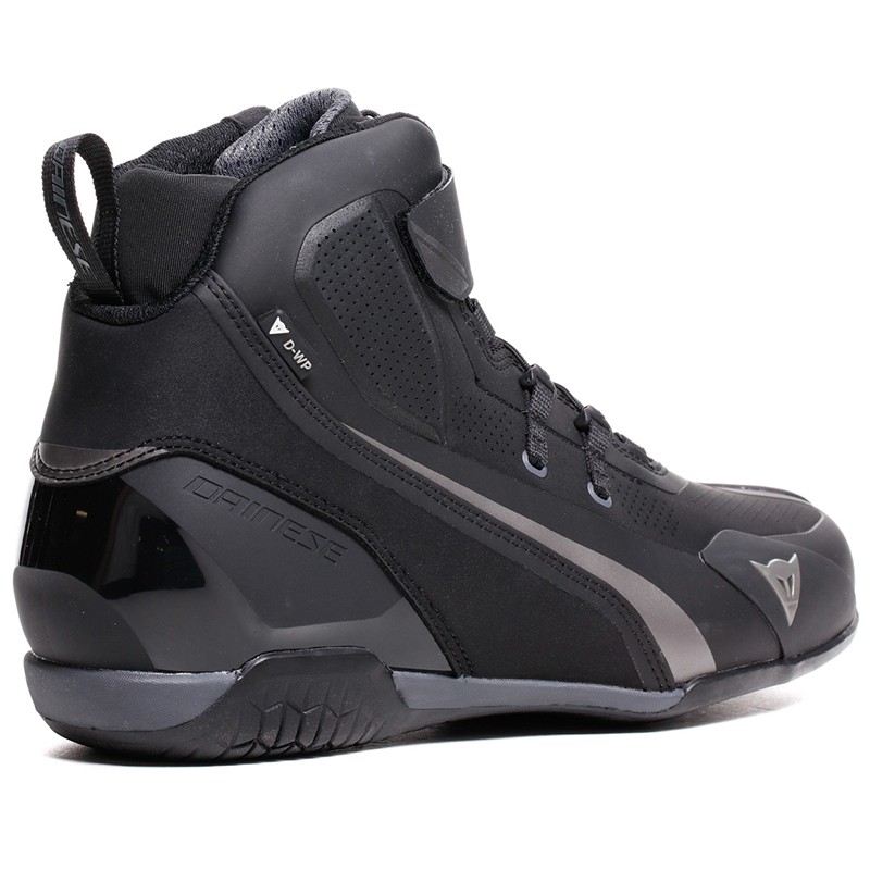 ZAPATILLAS DAINESE HERIAN D-WP BLACK/ANTHRACITE | Casual de moto | %brands%