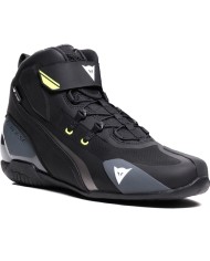 ZAPATILLAS DAINESE HERIAN D-WP BLACK/WHITE/YELLOW-FLUO | Casual de moto | %brands%