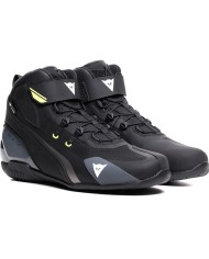 ZAPATILLAS DAINESE HERIAN D-WP BLACK/WHITE/YELLOW-FLUO | Casual de moto | %brands%