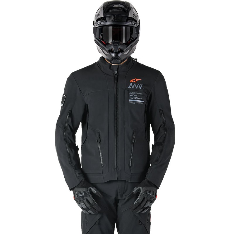 CHAQUETA ALPINESTARS AMT-8 STRETCH DRYSTAR XF BLACK