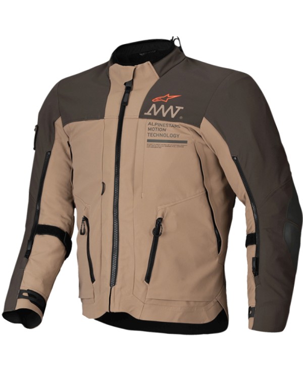 CHAQUETA ALPINESTARS AMT-8 STRETCH DRYSTAR XF DARK BROWN/DARK KHAKI
