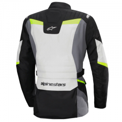 CHAQUETA ALPINESTARS STELLA ST-1 WATERPROOF LADY ICE GRAY/BLACK/YELLOW FLUO