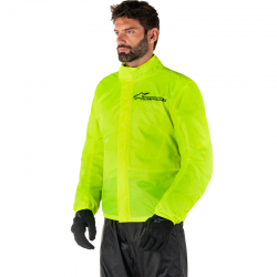 CHAQUETA IMPERMEABLE ALPINESTARS HURRICANE RAIN V2 YELLOW FLUO