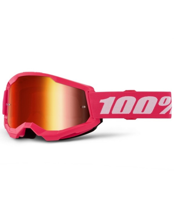 GAFAS 100% STRATA 2 M2 ROSA / ROJO ESPEJO