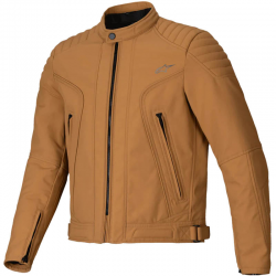 CHAQUETA ALPINESTARS CLAYTON WATERPROOF UTULITY BROWN/LIGHT GOLD