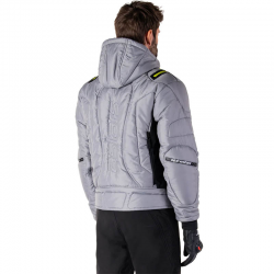 CHAQUETA ALPINESTARS MOHOBBS WATERPROOF LUNAR GRAY/LIME PUNCH