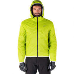 CHAQUETA ALPINESTARS MOHOBBS WATERPROOF LUNAR GRAY/LIME PUNCH