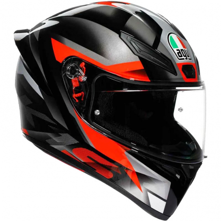 CASCO AGV K1 S FASTLAP BLACK/GREY/RED