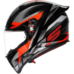 CASCO AGV K1 S FASTLAP BLACK/GREY/RED