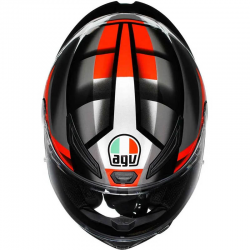 CASCO AGV K1 S FASTLAP BLACK/GREY/RED