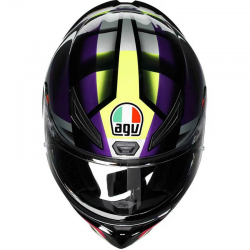 CASCO AGV K1 S FASTLAP BLACK/PURPLE/PINK