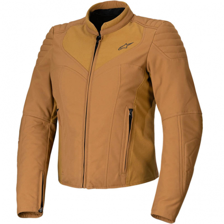 CHAQUETA ALPINESTARS ISLA WATERPROOF LADY UTILITY BROWN/LIGHT GOLD