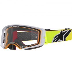 GAFAS ALPINESTARS SUPERTECH CORP YELLOW FLUO/GREY/LENS CLEAR