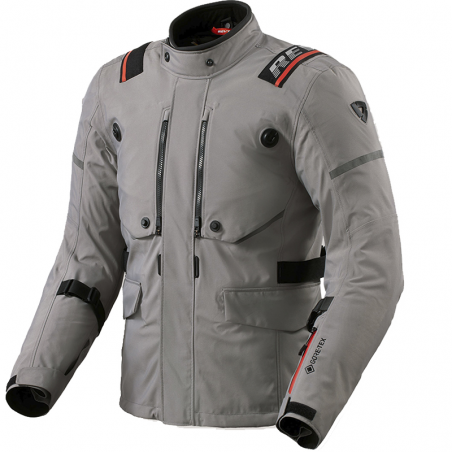 CHAQUETA REVIT VERTICAL GTX GRIS OSCURO