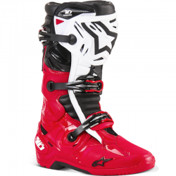 BOTAS ALPINESTARS TECH 10 ENDURO RED BRIGHT/BLACK/WHITE