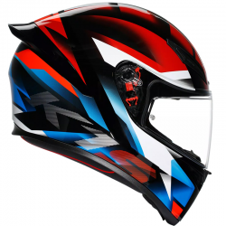 CASCO AGV K1 S FASTLAP BLACK/RED/BLUE