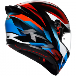 CASCO AGV K1 S FASTLAP BLACK/RED/BLUE