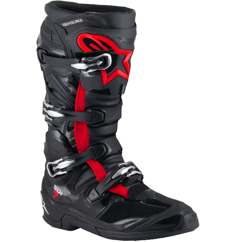 BOTAS ALPINESTARS TECH 7 NEW BLACK/RED FLUO