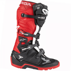 BOTAS ALPINESTARS TECH 7 ENDURO DRYSTAR HONDA BLACK/RED BRIGHT