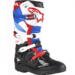 BOTAS ALPINESTARS TECH 7 ENDURO DRYSTAR HONDA BLACK/WHITE/RED/BLUE