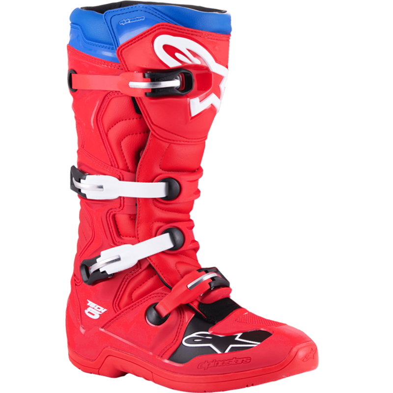 BOTAS ALPINESTARS TECH 5 RED LIGHT/RED/BLUE