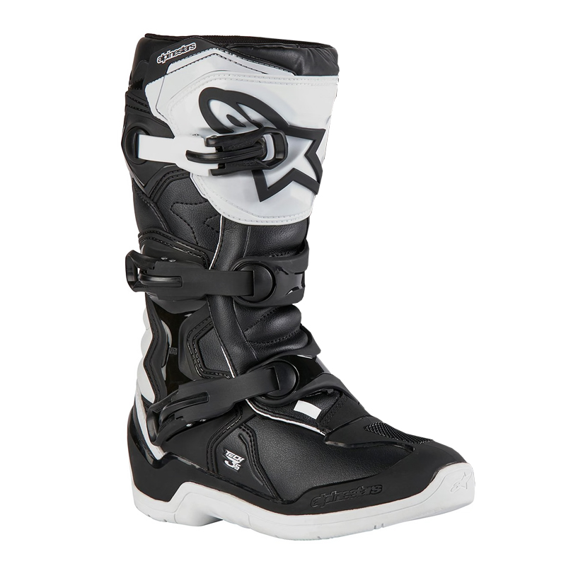 BOTAS ALPINESTARS TECH 3S JUNIOR WHITE/BLACK