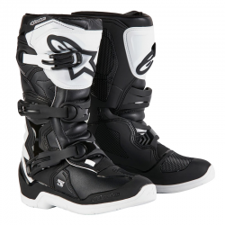 BOTAS ALPINESTARS TECH 3S JUNIOR WHITE/BLACK