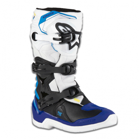 BOTAS ALPINESTARS TECH 3S JUNIOR WHITE/BLACK/BLUE