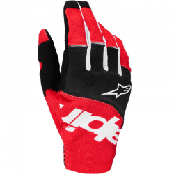 GUANTES ALPINESTARS TECHSTAR BLACK/RED BRIGHT