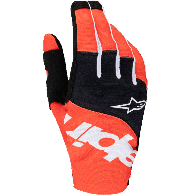 GUANTES ALPINESTARS TECHSTAR BLACK/ORANGE