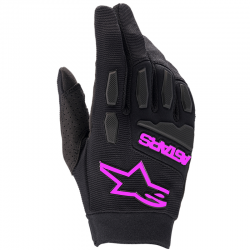 GUANTES ALPINESTARS STELLA FULL BORE LADY BLACK/PINK FLUO