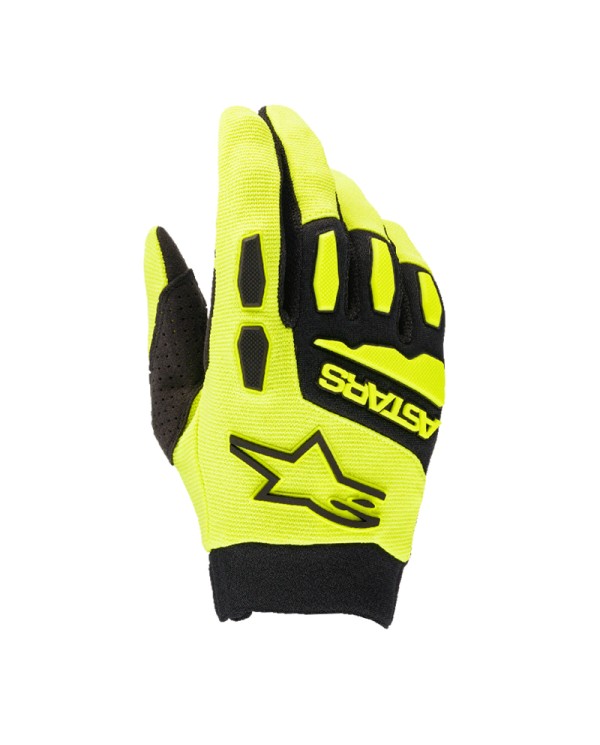 GUANTES ALPINESTARS FULL BORE JUNIOR YELLOW FLUO