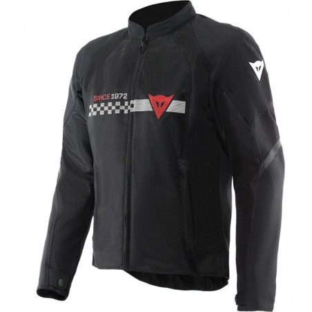 CHAQUETA DAINESE HEROSPHERE AIR TEX JACKET NEGRO/BLANCO/ROJO