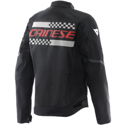 CHAQUETA DAINESE HEROSPHERE AIR TEX JACKET NEGRO/BLANCO/ROJO