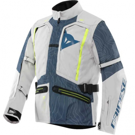 CHAQUETA DAINESE STERRATO TEX GLACIER GRAY/BLUE